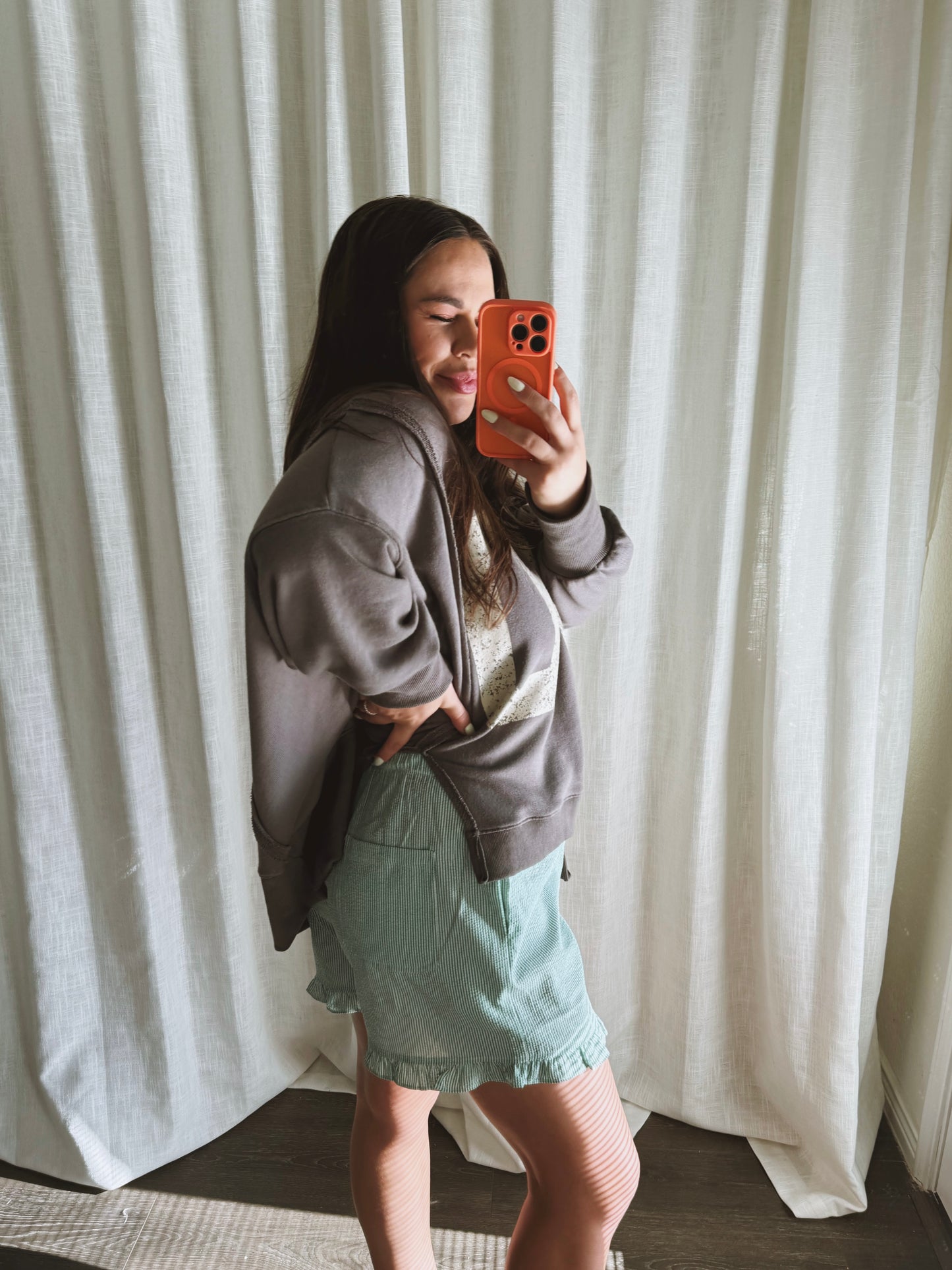 Remi Ruffle Boxers - Mint