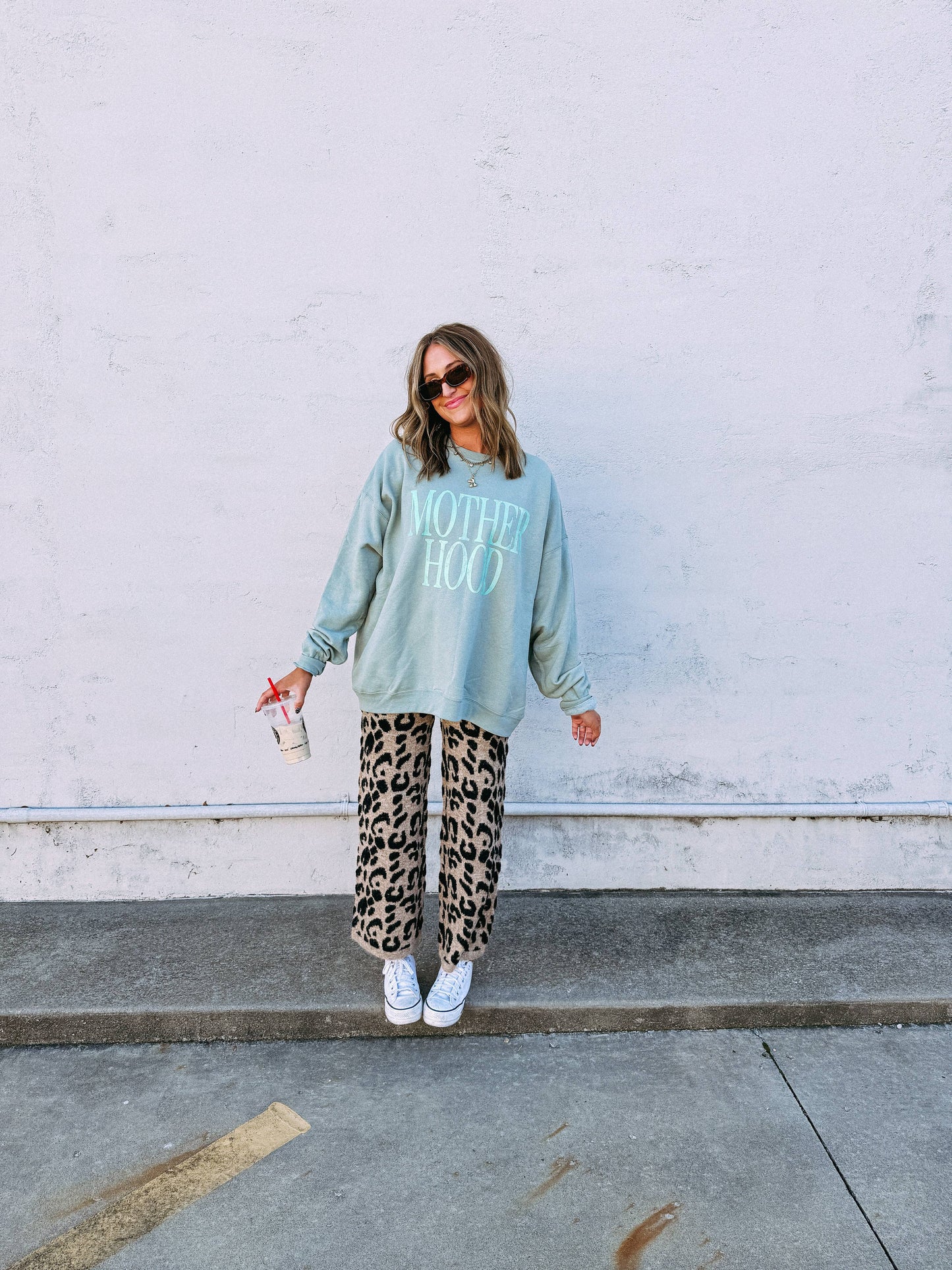 Motherhood Graphic Crew