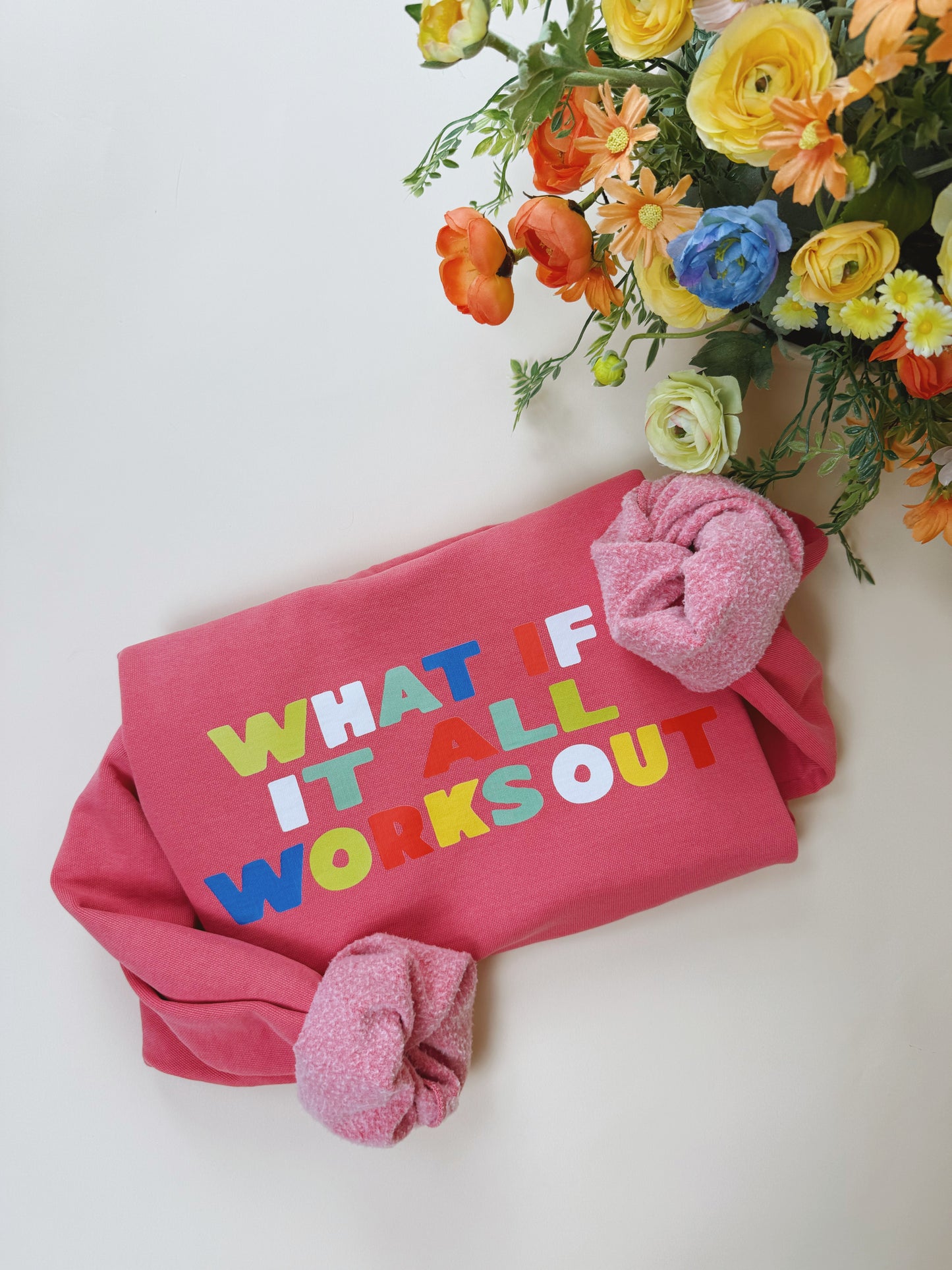 "What If It All Works Out" Crewneck