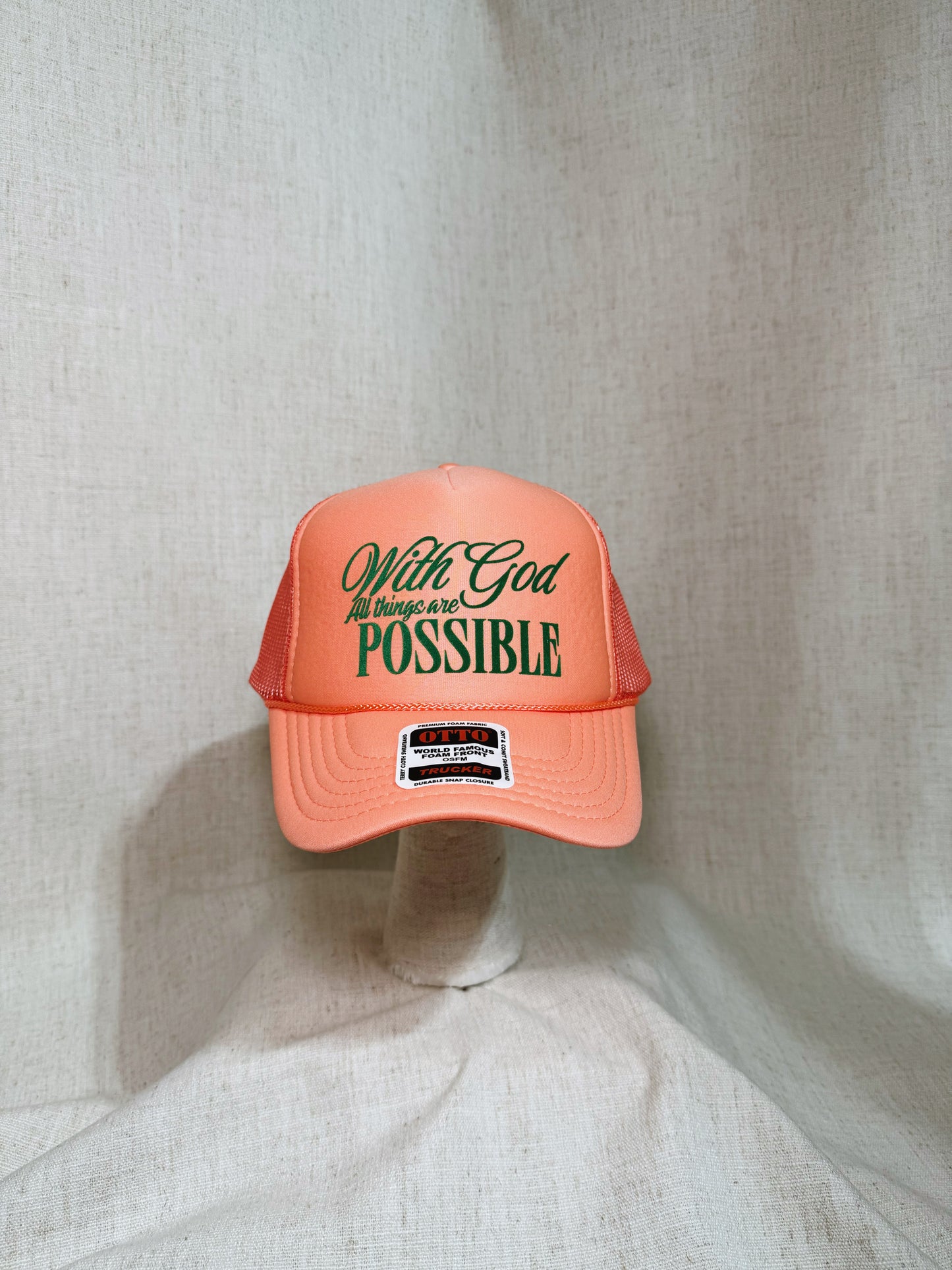 All Things Are Possible Trucker