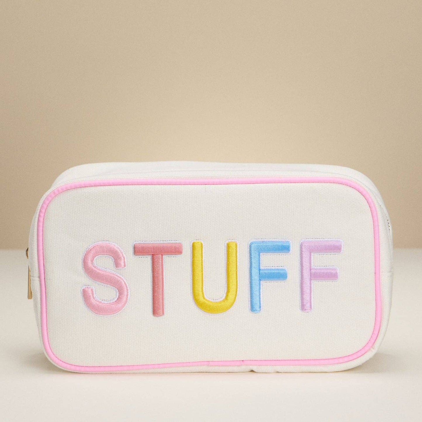 "STUFF" Canvas Pouch