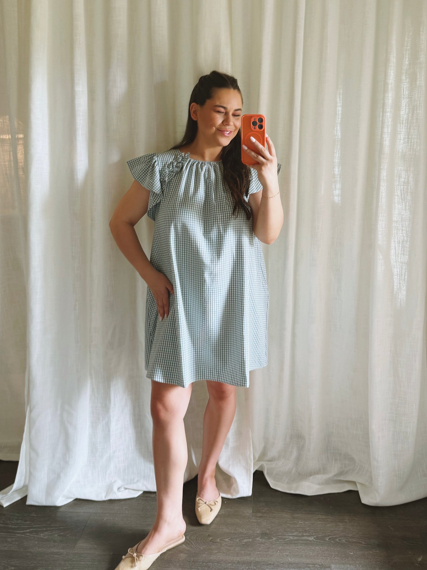 Grace Gingham Dress