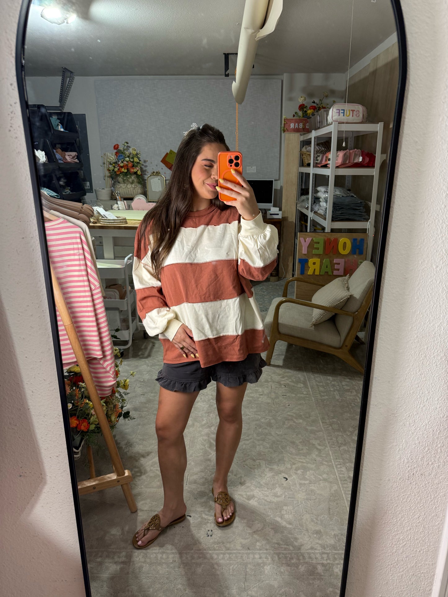 Rosy Ruffle Shorts