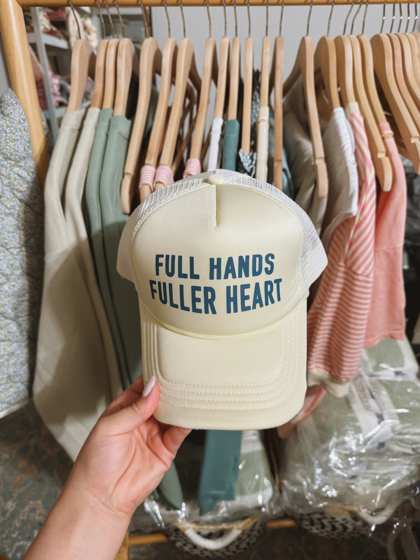 “Full Hands Fuller Heart” Trucker