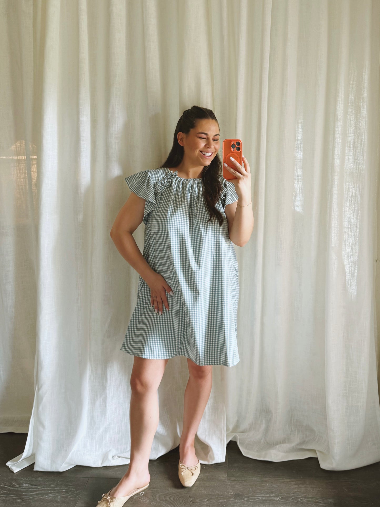 Grace Gingham Dress