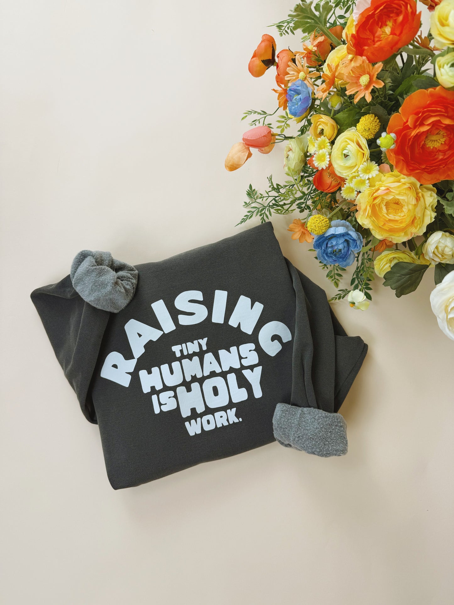 "Raising Tiny Humans" Crewneck