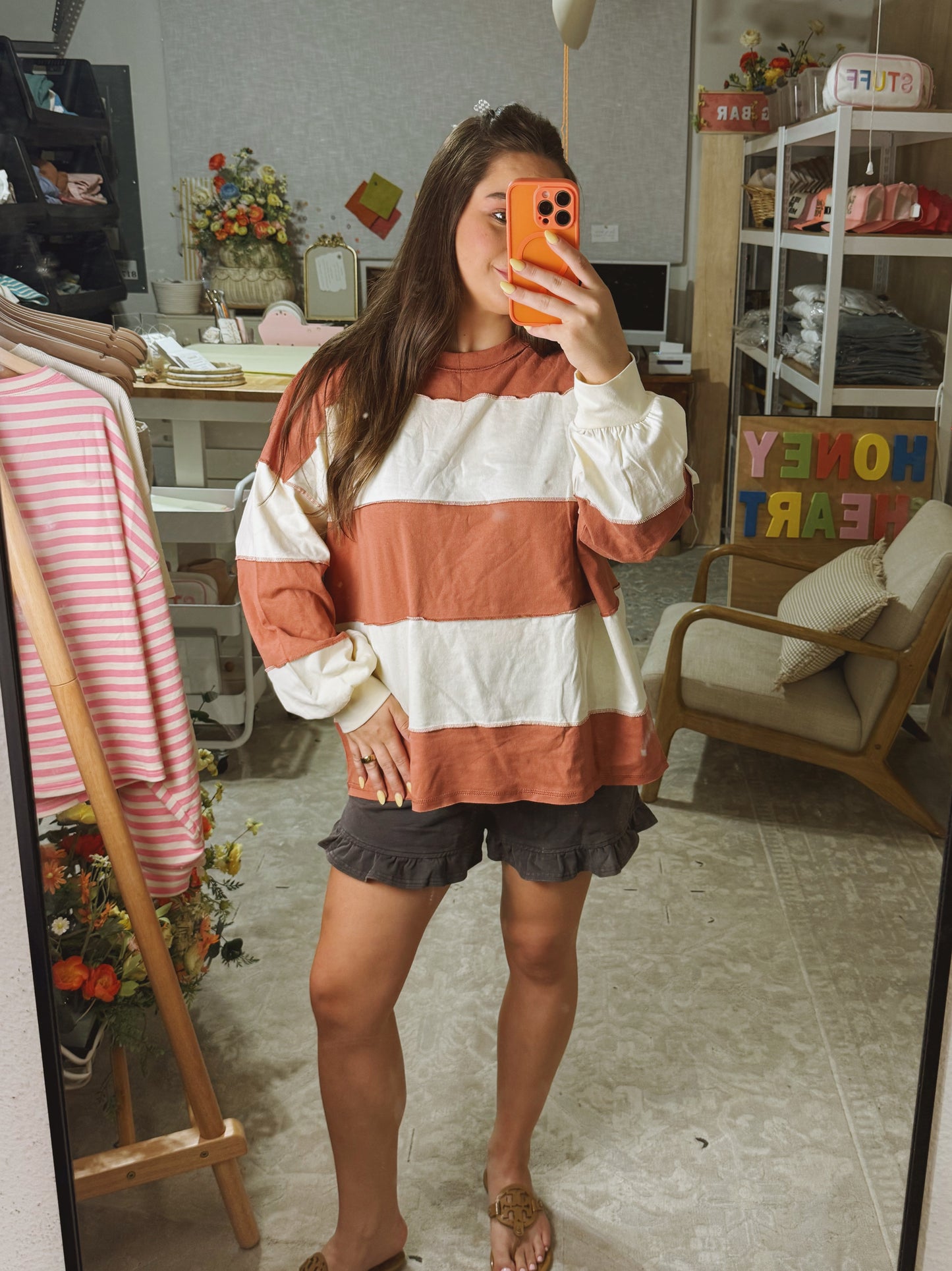 Rosy Ruffle Shorts