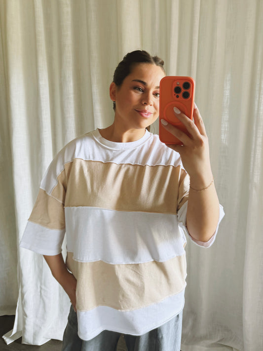 Coastal Stripe Boxy Top
