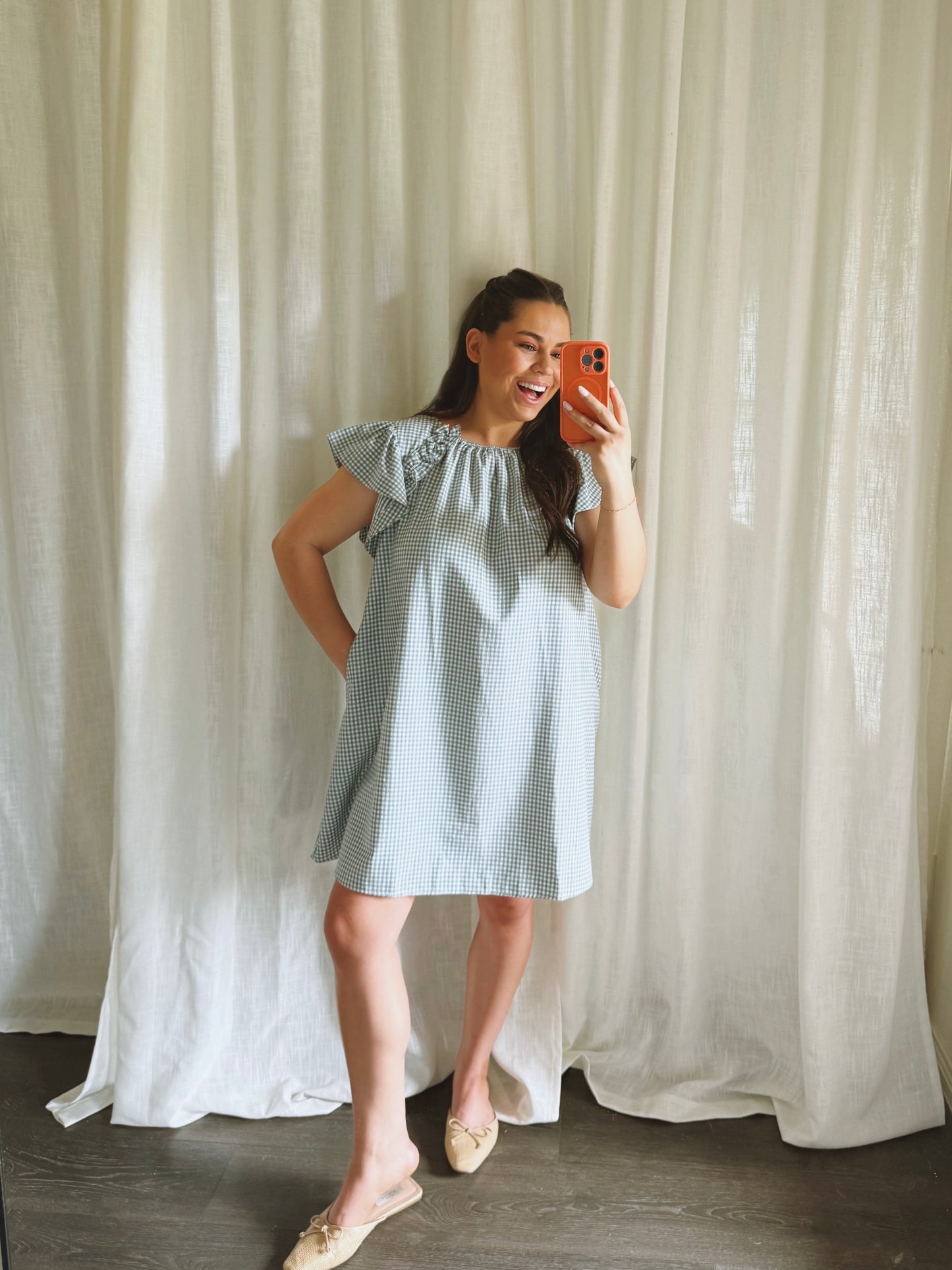 Grace Gingham Dress