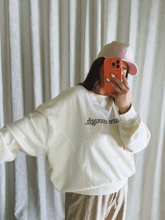"You are Enough" Crewneck