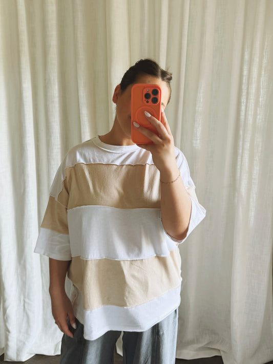 Coastal Stripe Boxy Top