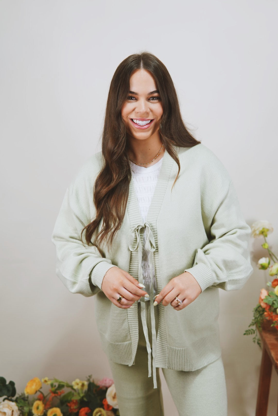 Cassie Cardigan & Pants Set