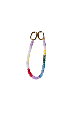 Colorful Beaded Keychain