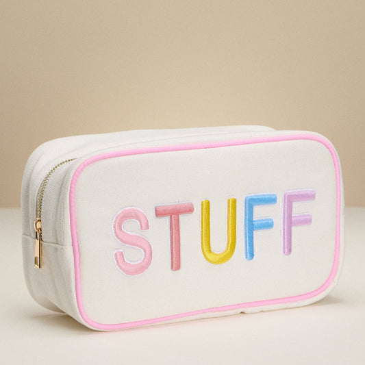 "STUFF" Canvas Pouch