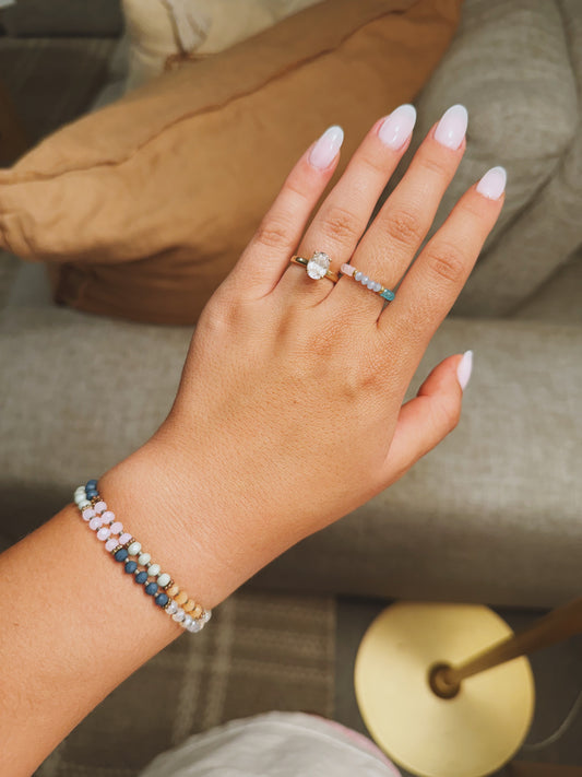 Beaded Bloom Bracelet