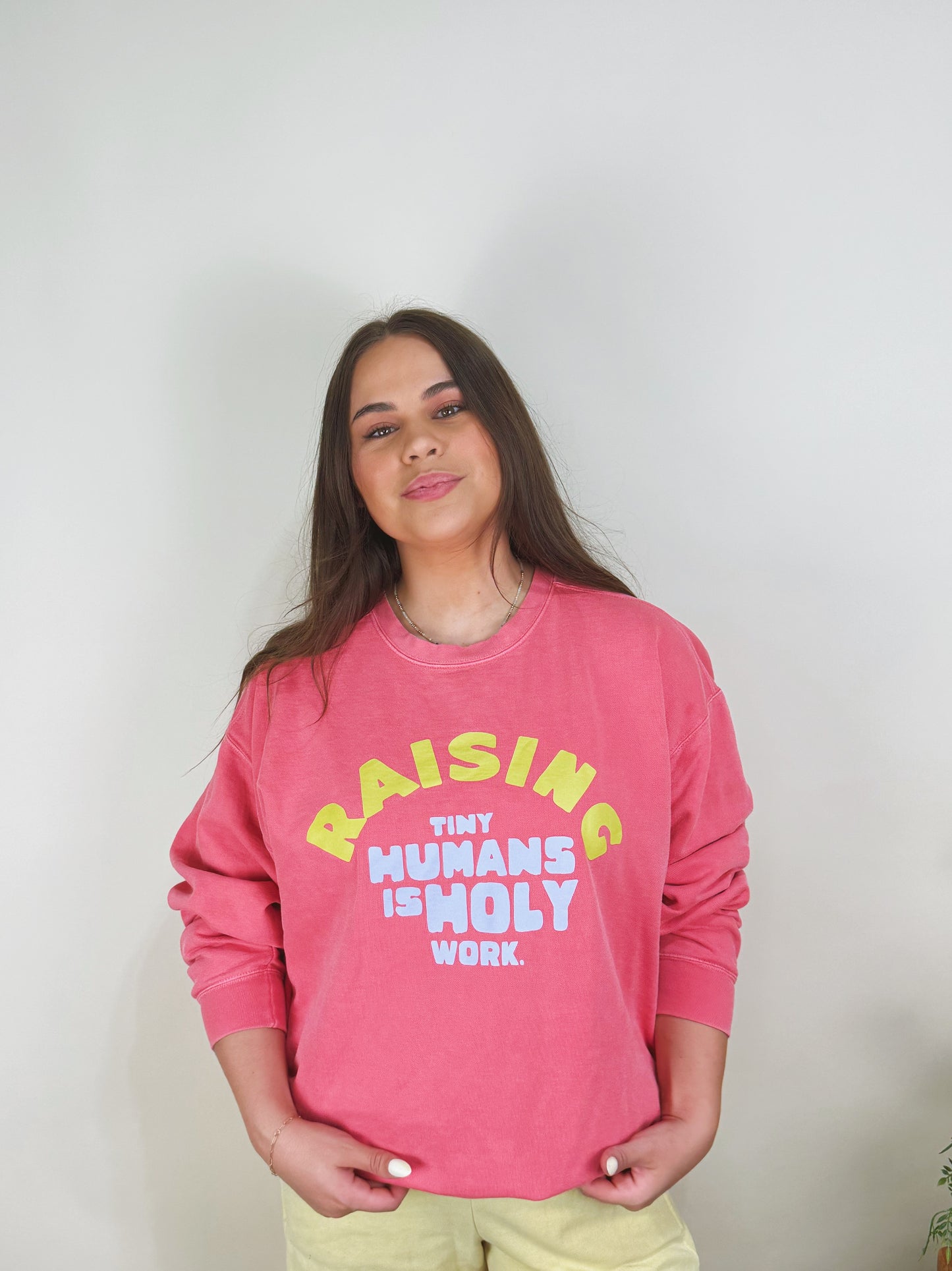 "Raising Tiny Humans" Crewneck