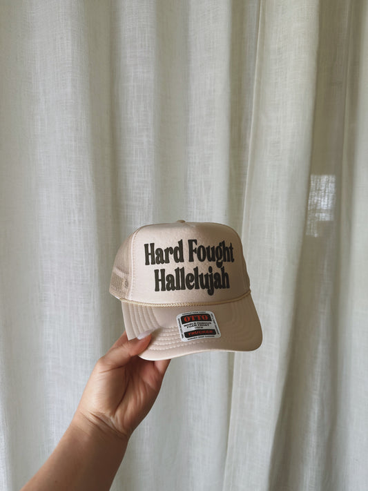 "Hard Fought Hallelujah" Trucker