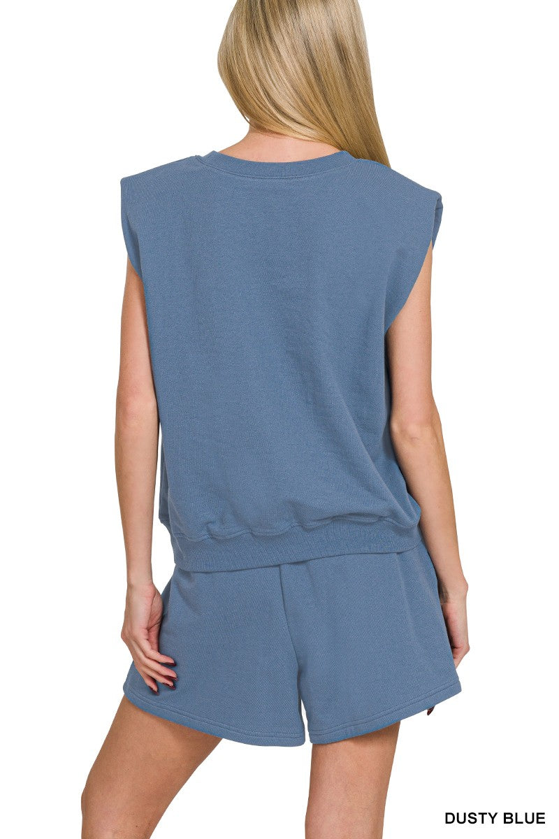 Luna Sleeveless Top & Shorts Set